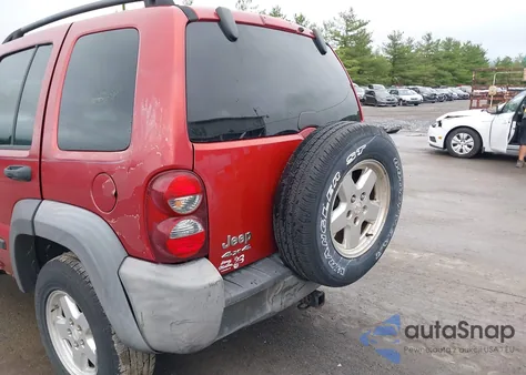 2006 Jeep Liberty Sport из США, поврежденный, VIN 1J4GL48K16W154557